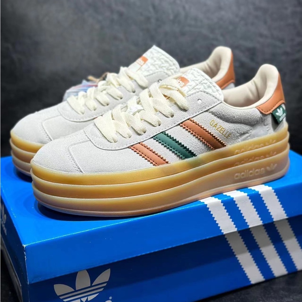 Adidas Gazelle Platform Sneakers - maple leaf